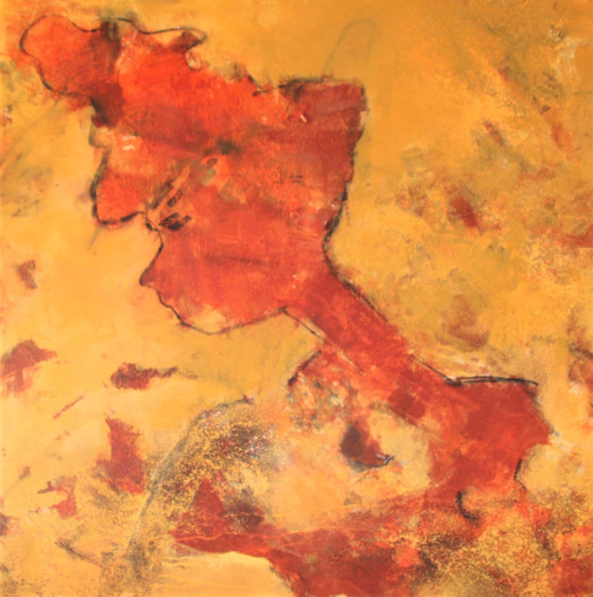 Antonella Quacchia - Woman in red